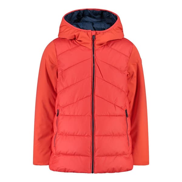 Cmp Jakke Long Fix Hood 32k1165 Orange 6 Years Dreng