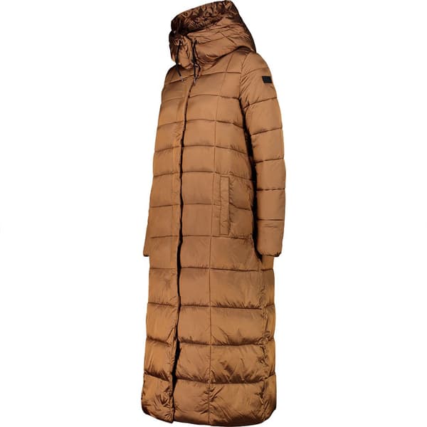 Cmp Jakke Coat Fix Hood 32k3136 Brun M Kvinde