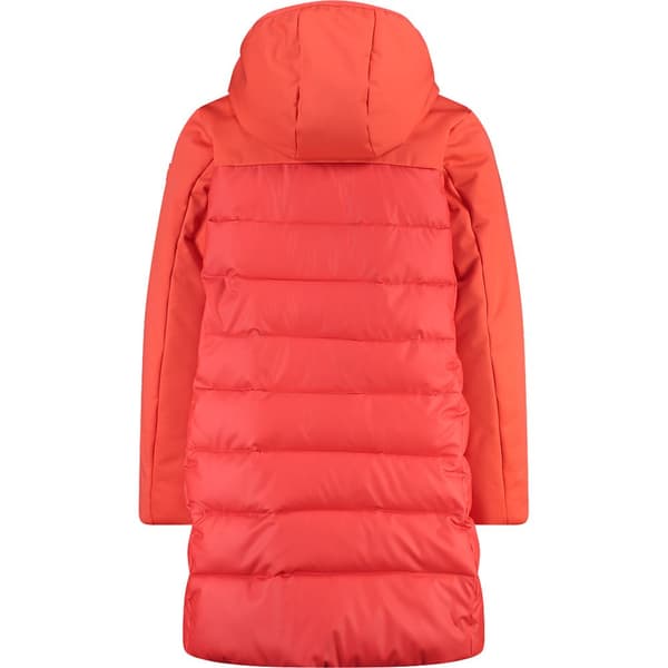 Cmp Parka Fix Hood 32k1175 Orange 4 Years Dreng