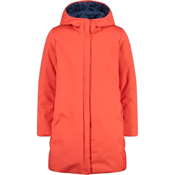 Cmp Parka Fix Hood 32k1175 Orange 4 Years Dreng