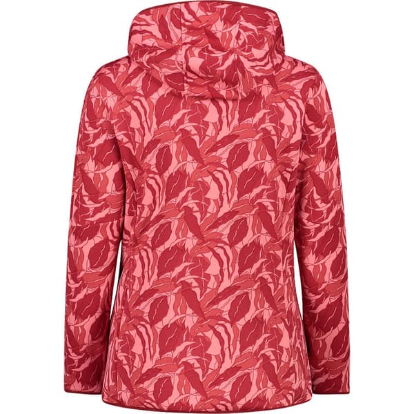 Cmp Jakke Fix Hood 32m2086 Rød S Kvinde