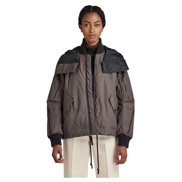 G-star Bomberjakke Multi Pocket Brun M Kvinde