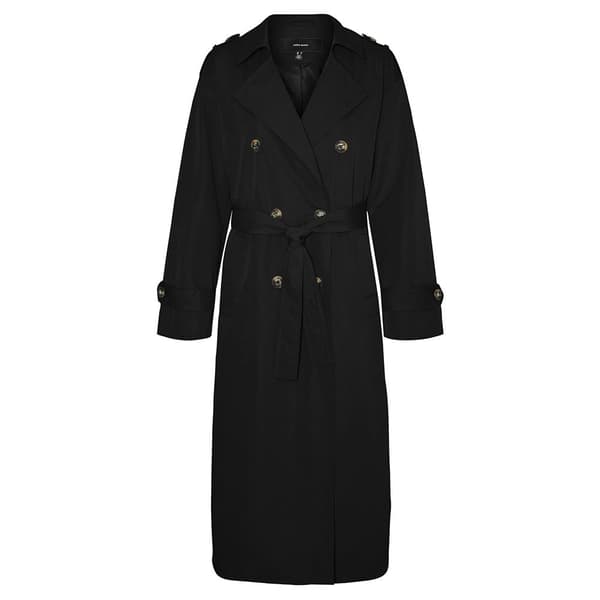 Vero Moda Trenchcoat Chloe Long Svart S Kvinna