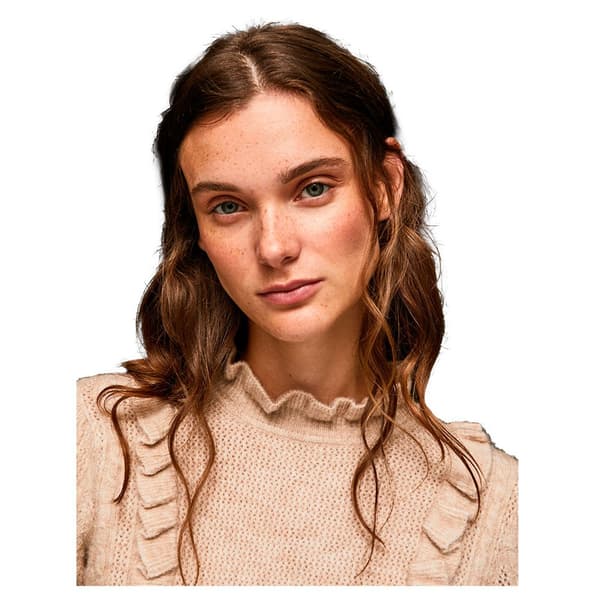 Pepe Jeans Sweater Talia Beige M Kvinde