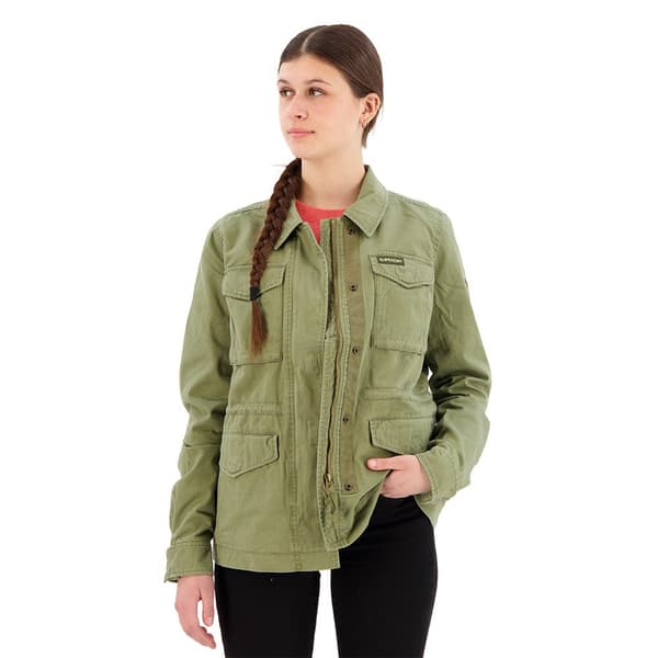 Superdry Kevyt Takki Military M65 Vihreä XS Nainen
