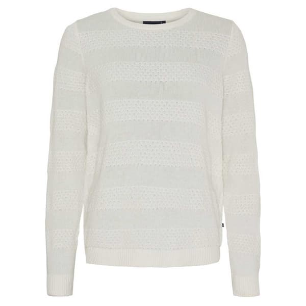 Sea Ranch Fleece Med Fuld Lynlås Sys Hvid XL Kvinde