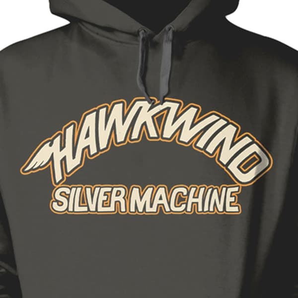 Hawkwind Silver Machine Pullover Hoodie