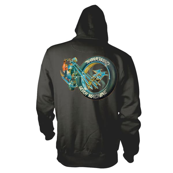Hawkwind Silver Machine Pullover Hoodie