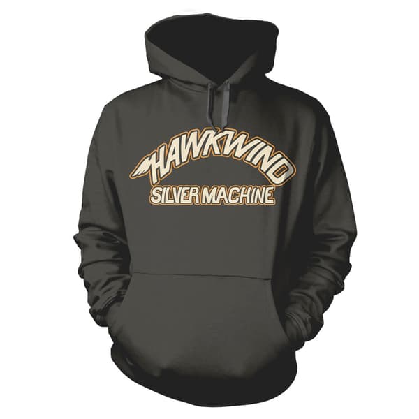 Hawkwind Silver Machine Pullover Hoodie