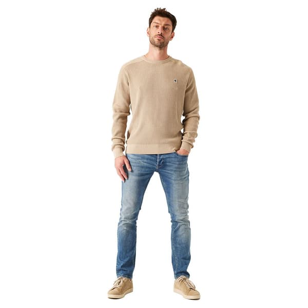 Garcia Pyöreäpääntie Neule Z1165 Beige M Mies