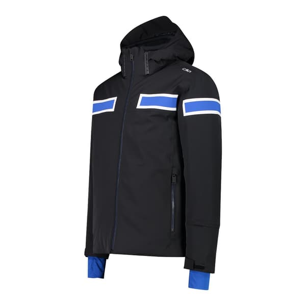 Cmp Jacka Zip Hood 32w0177 Svart 2XL Man