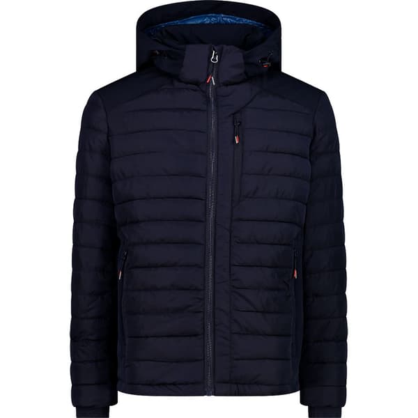 Cmp Parkas Zip Hood 32k1697 Blå L Man