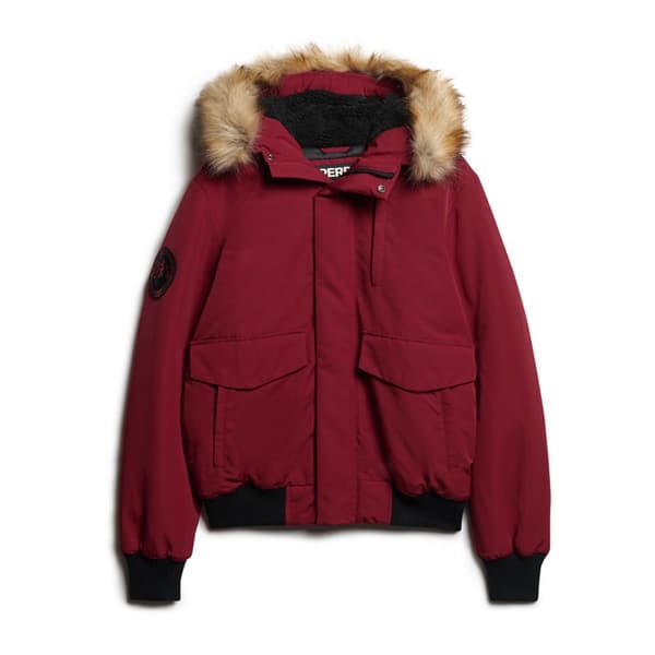 Superdry Pufferjacka Everest Röd XL Man