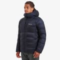 Miniatyrbillede 5 af 10: Montane Regnjakke Med Fuld Lynlås Anti-freeze Xpd Blå S Mand