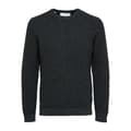 Miniatyrbillede 3 af 6: Selected Besætning Hals Sweater Vince Bubble Blå 2XL Mand