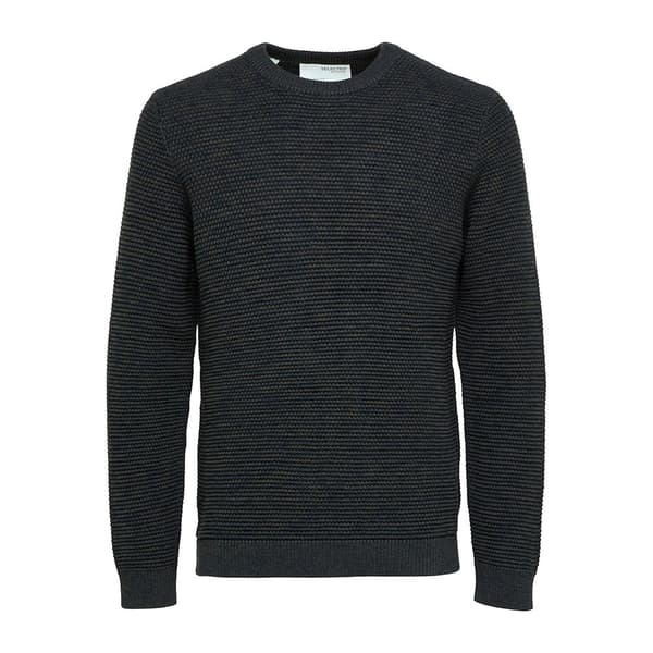 Selected Besætning Hals Sweater Vince Bubble Blå 2XL Mand