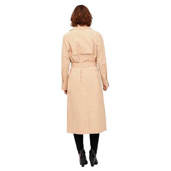 Vila Trenchcoat Mersin Long Beige 34 Kvinna