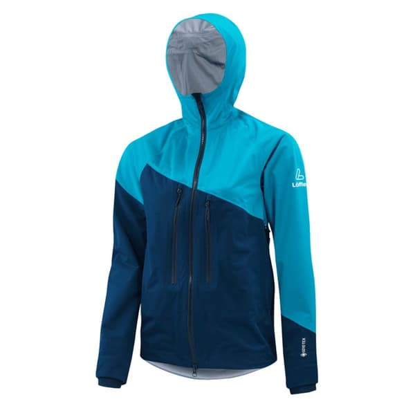 Loeffler Jacka Goretex Active Blå S Kvinna
