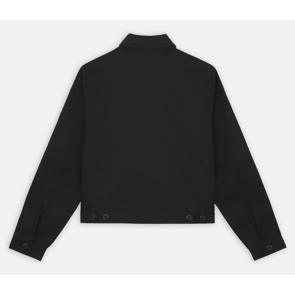 Dickies Jakke Unlined Cropped Eisenhower Recycled Sort XS Kvinde