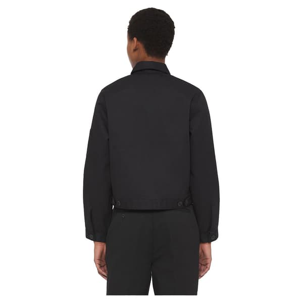 Dickies Jakke Unlined Cropped Eisenhower Recycled Sort XS Kvinde