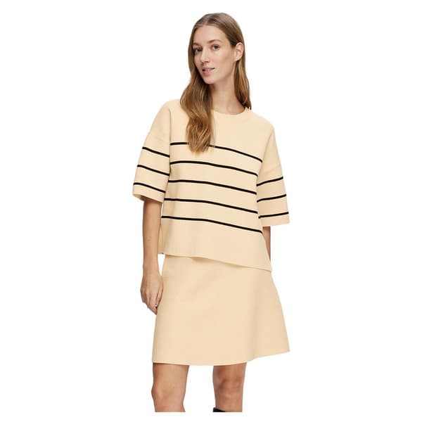 Selected Tröja Liva 2/4 Beige XL Kvinna