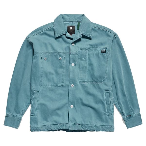 G-star Överskjorta Oversized Workwear Grönt XS Kvinna