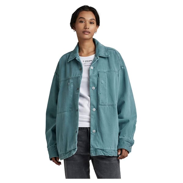 G-star Overshirt Oversized Workwear Grøn XS Kvinde
