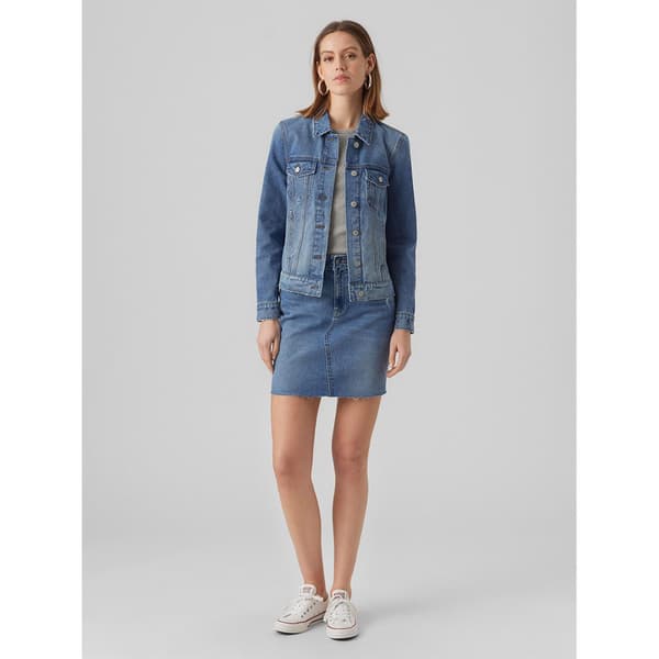 Vero Moda Denimjakke Zorica Blå L Kvinde