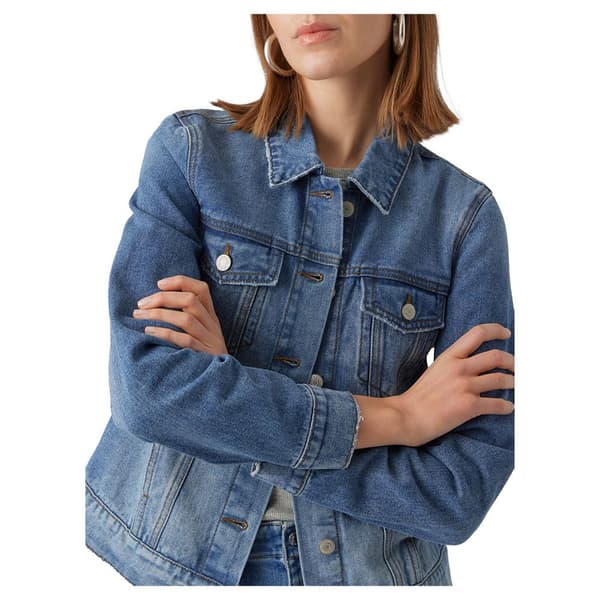 Vero Moda Denimjakke Zorica Blå L Kvinde