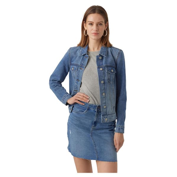 Vero Moda Denimjakke Zorica Blå L Kvinde