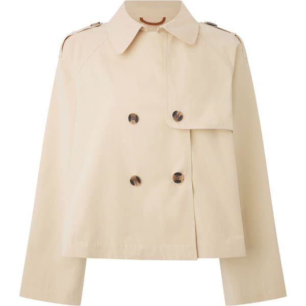 Pepe Jeans Frakke Sheila Beige L Kvinde