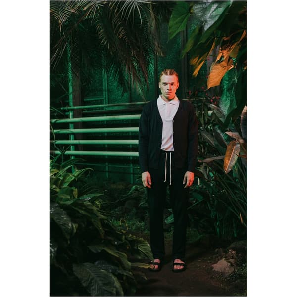 Urban Classics Cardigan Fine Rød XS Mand