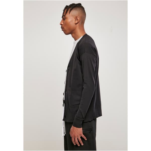 Urban Classics Cardigan Fine Rød XS Mand