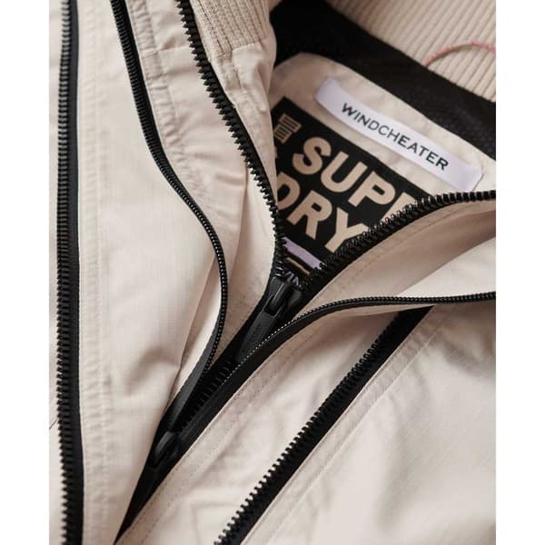 Superdry Jacka W5011655a Beige 2XS Kvinna