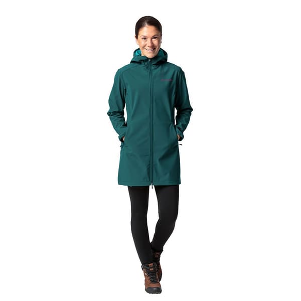 Vaude Parka Moena Softshell Grøn 36 Kvinde