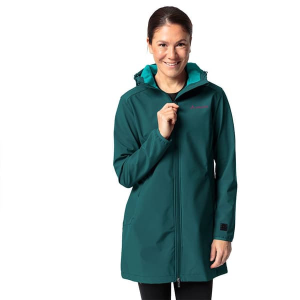 Vaude Parka Moena Softshell Grøn 36 Kvinde