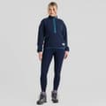 Miniatyrbillede 6 af 6: Craghoppers Halv Lynlås Fleece Co2 Renu Blå 16 Kvinde
