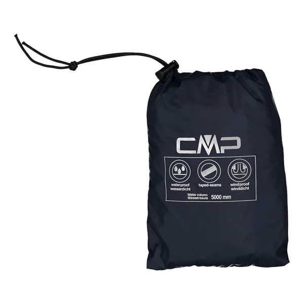 Cmp Jacka Rain Fix Hood 32x5807 Grönt 2XL Man
