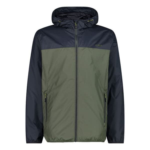 Cmp Jacka Rain Fix Hood 32x5807 Grönt 2XL Man