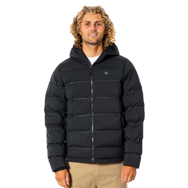 Rip Curl Puffer Jakke Anti Series Elite Sort L Mand