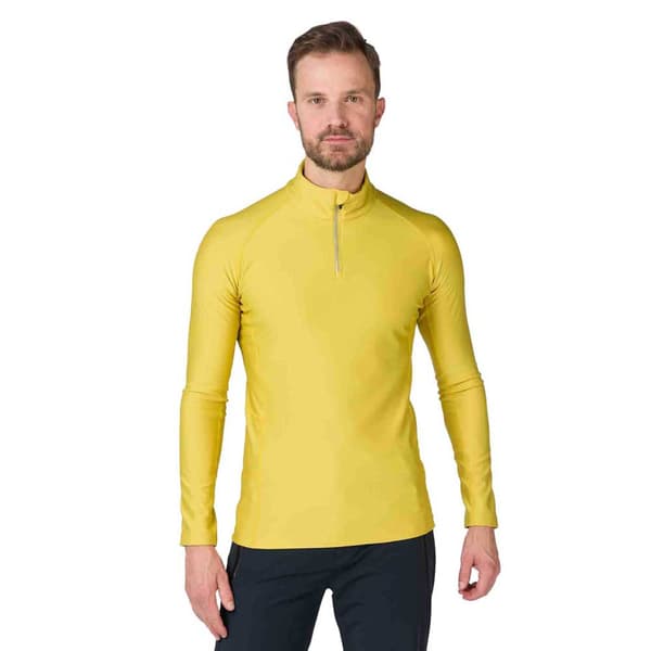 Rossignol Halv Blixtlåsfleece Classique Grönt L Man