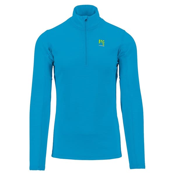 Karpos Halv Blixtlåsfleece Croda Light Blå 3XL Man