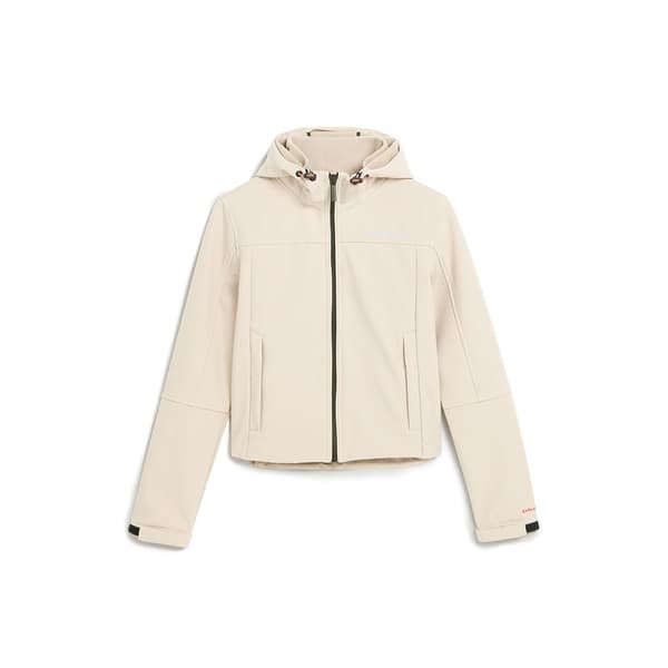 Superdry Takki Soft Shell Trekker Beige L Nainen