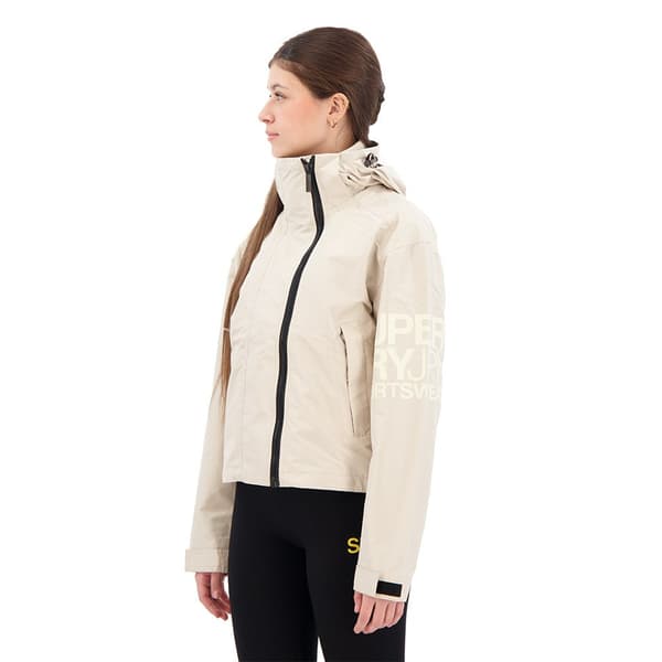 Superdry Jakke W5011655a Beige M Kvinde