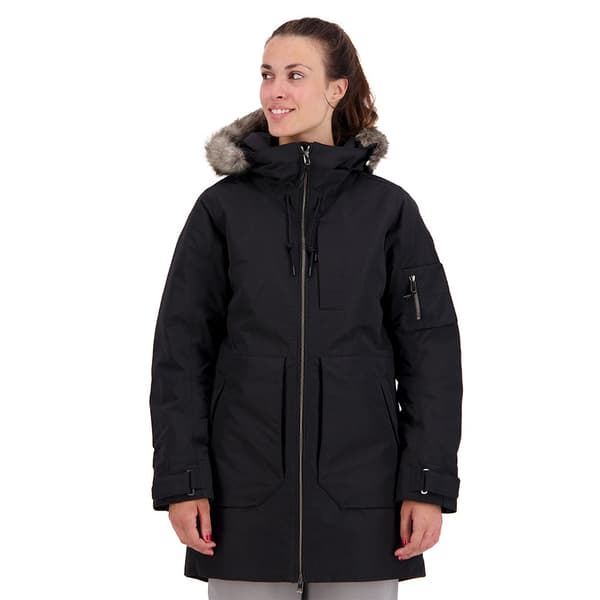 Burton Parka Saxton Sort XS Kvinde