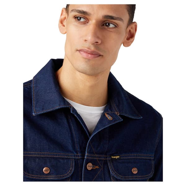 Wrangler Denimjakke 124mj Blå XL Mand