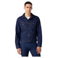 Miniatyrbillede 1 af 4: Wrangler Denimjakke 124mj Blå XL Mand