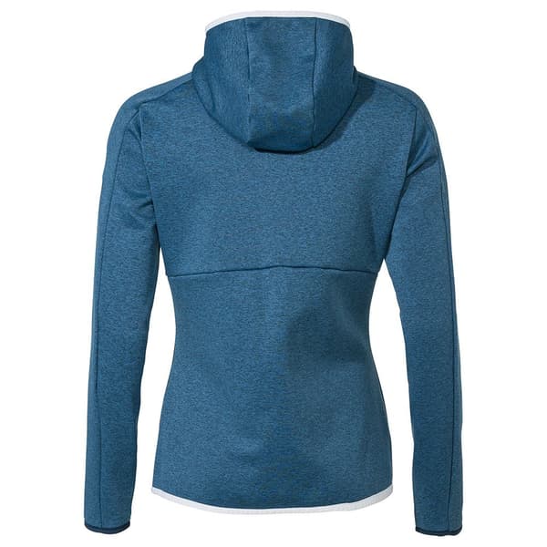 Vaude Full Dragkedja Fleece Valsorda Blå 42 Kvinna