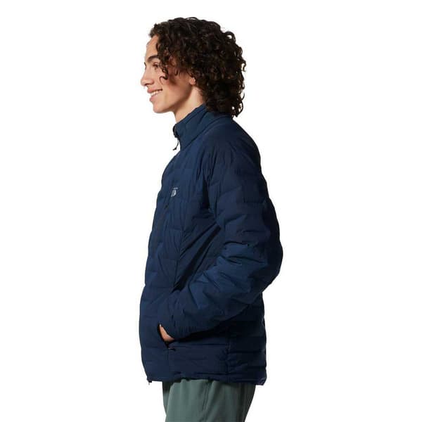 Mountain Hardwear Jakke Stretch Down 1942921 Blå M Mand