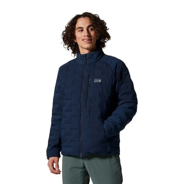 Mountain Hardwear Jakke Stretch Down 1942921 Blå M Mand
